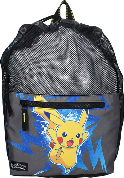 Pokémon gotta catch 'em all gymtas – zwart – pikachu
