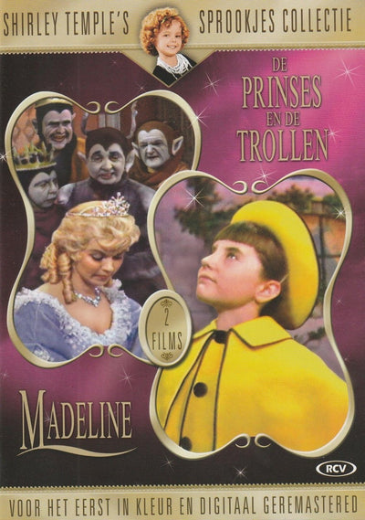 Shirley temple ( prinses en de trollen – madeline ) – DVD