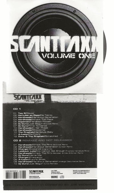 Scantraxx – volume one – CD
