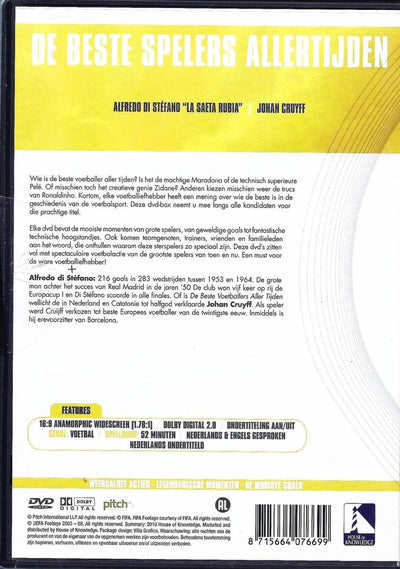 Beste spelers aller tijden box – DVD