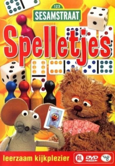 Sesamstraat – spelletjes – DVD