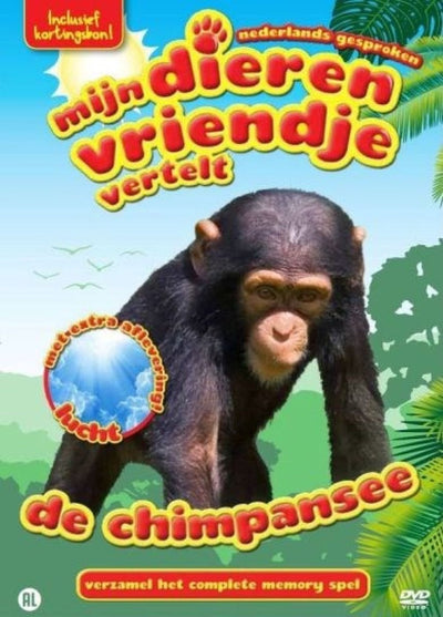 Mijn dierenvriendje vertelt – de chimpansee – DVD