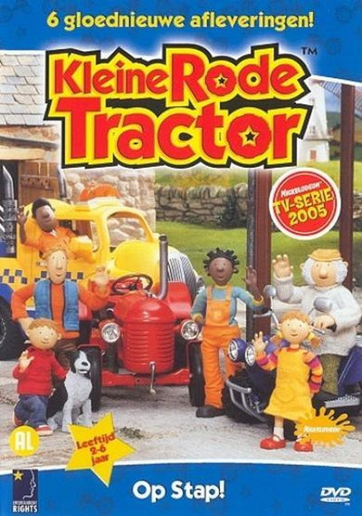 Kleine rode tractor – op stap – DVD