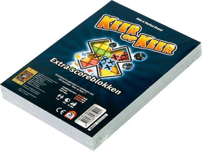 999 games – scoreblokken – keer op keer – twee stuks – level 1 – dobbelspel