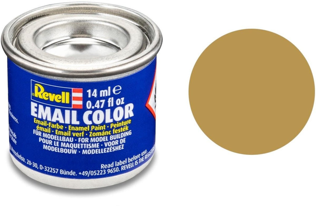 Revell hobbyverf enamel verf – #16 sand yellow – matt – ral1024 – enamel – verf potje – 14 ml