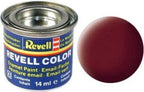 Revell hobbyverf enamel verf – #37 reddish brown (dakpanrood) – matt – ral3009 – enamel – verf potje – 14 ml