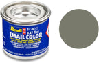 Revell hobbyverf enamel verf – #45 light olive – matt – ral7003 – enamel – verf potje – 14 ml