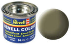 Revell hobbyverf enamel verf – #45 light olive – matt – ral7003 – enamel – verf potje – 14 ml