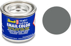 Revell hobbyverf enamel verf – #47 mouse grey – matt – ral7005 – enamel – verf potje – 14 ml