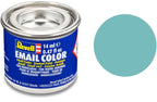Revell hobbyverf enamel verf – #55 light green – mat – ral6027 – enamel – verf potje – 14 ml