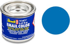 Revell hobbyverf enamel verf – #56 blue – matt – ral5000 – enamel – verf potje – 14 ml