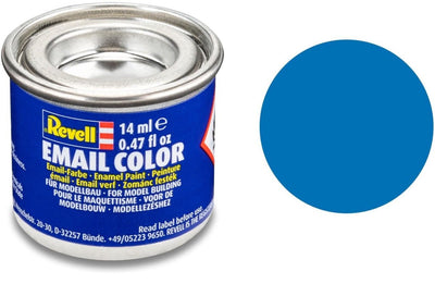 Revell hobbyverf enamel verf – #56 blue – matt – ral5000 – enamel – verf potje – 14 ml