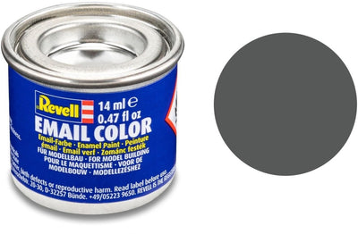 Revell hobbyverf enamel verf – #66 olive grey – matt – ral7010 – enamel – verf potje – 14 ml