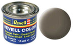 Revell hobbyverf enamel verf – #86 olive brown – matt – ral7008 – enamel – verf potje – 14 ml