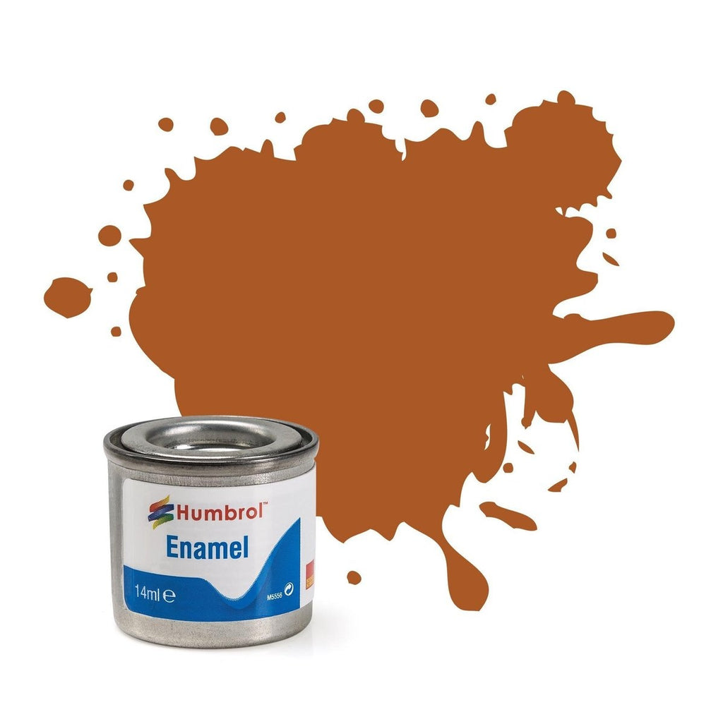 Humbrol enamel modellak – nr. 009 houtbruin glans – 14 ml