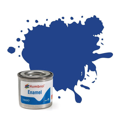 Humbrol emailleverf mat – 14 ml – no. 25 blue