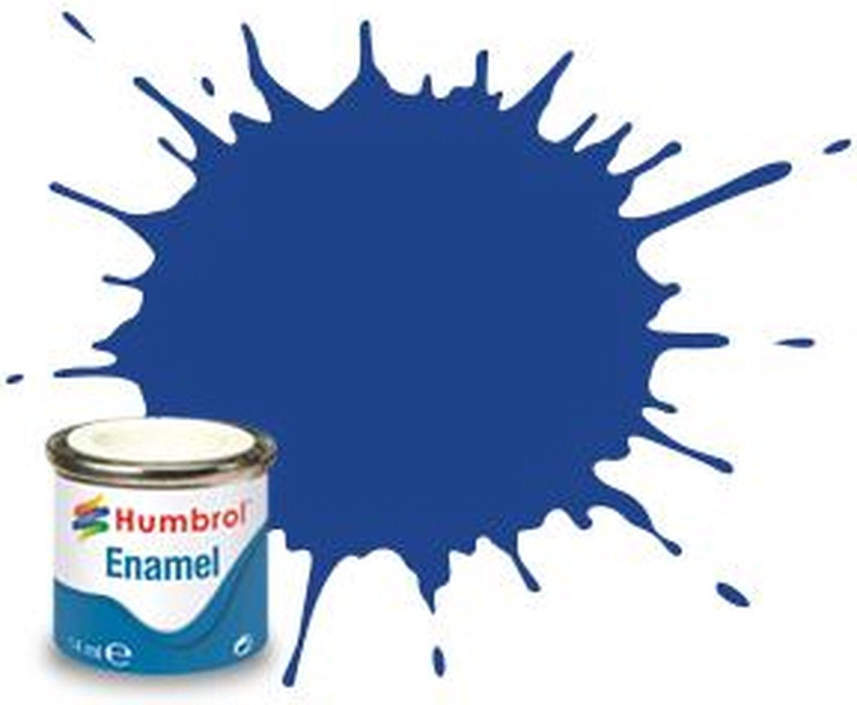 Humbrol emailleverf mat – 14 ml – no. 25 blue