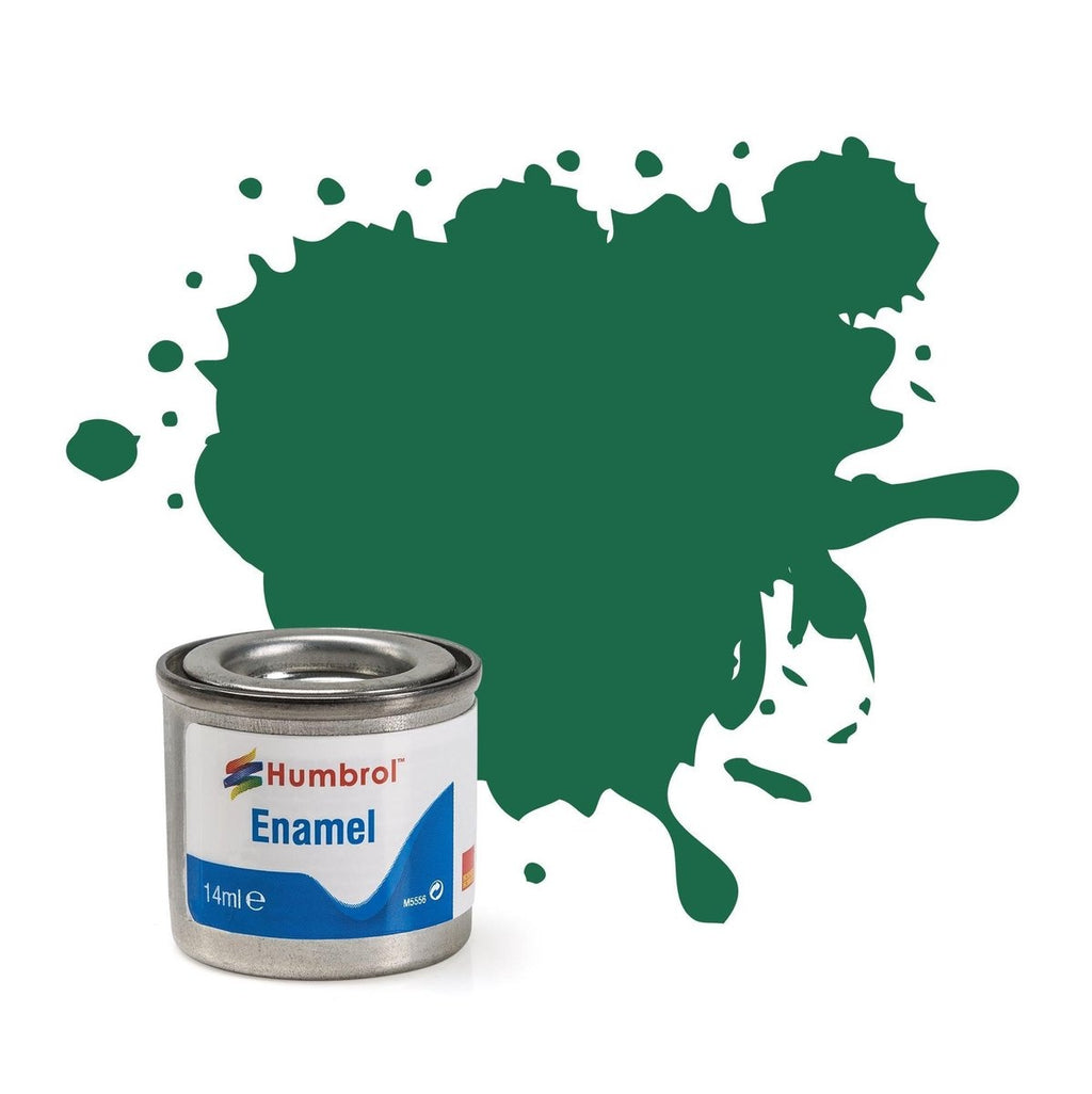 Humbrol enamel modellak – nr. 030 donkergroen matt – 14 ml