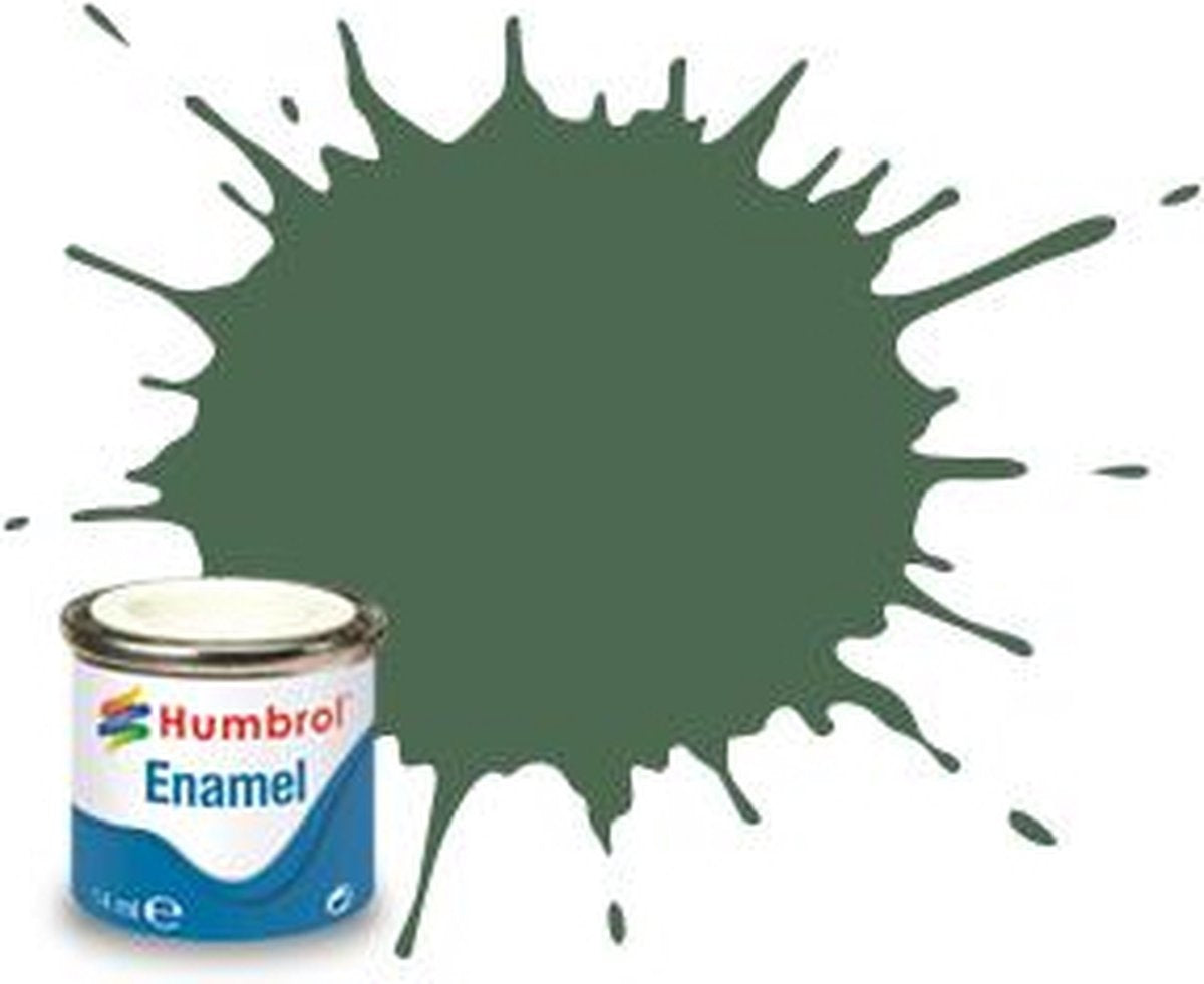 Humbrol enamel modellak – nr. 076 groen – 14 ml