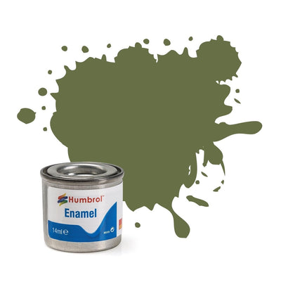 Humbrol emailleverf mat – 14 ml – no. 80 grass green