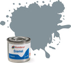 Humbrol enamel modellak – nr. 087 staalgrijs matt – 14 ml