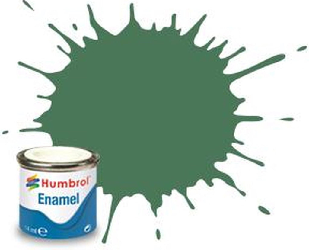 Humbrol emailleverf mat – 14 ml – no. 101 mid green