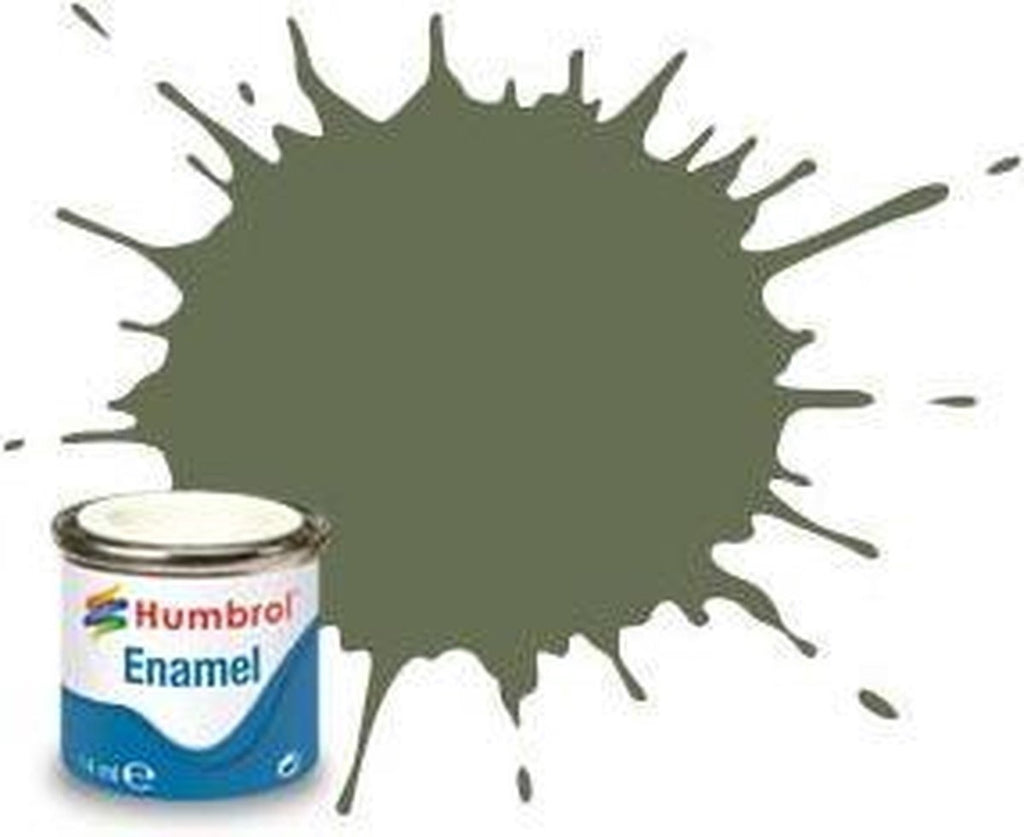 Humbrol hobbyverf enamel verf – #105 marine green – matt – enamel verf potje – 14 ml