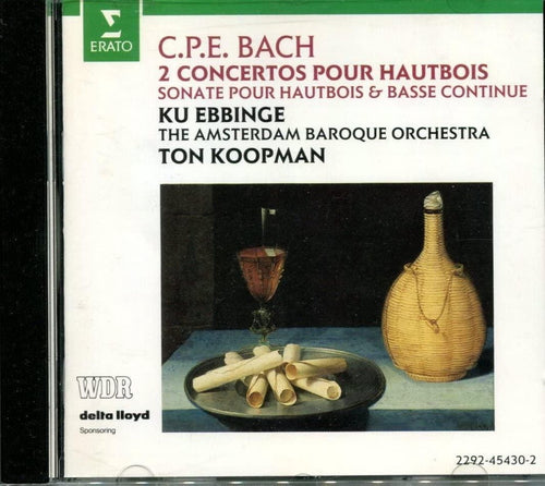 C.p.e. bach – concertos pour hautbois – ebbinge -koopman – CD