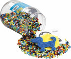 Hama strijkkralen set in pot 7000 stuks blauw