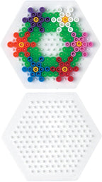 Hama – strijkkralen grondplaat – blister 5 stuks – wit