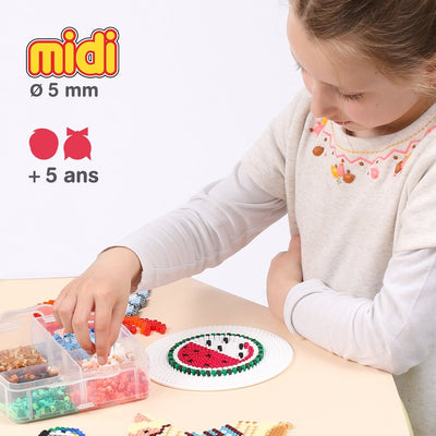 Hama – strijkkralen in een ton – 13000 kralen – creatief speelplezier