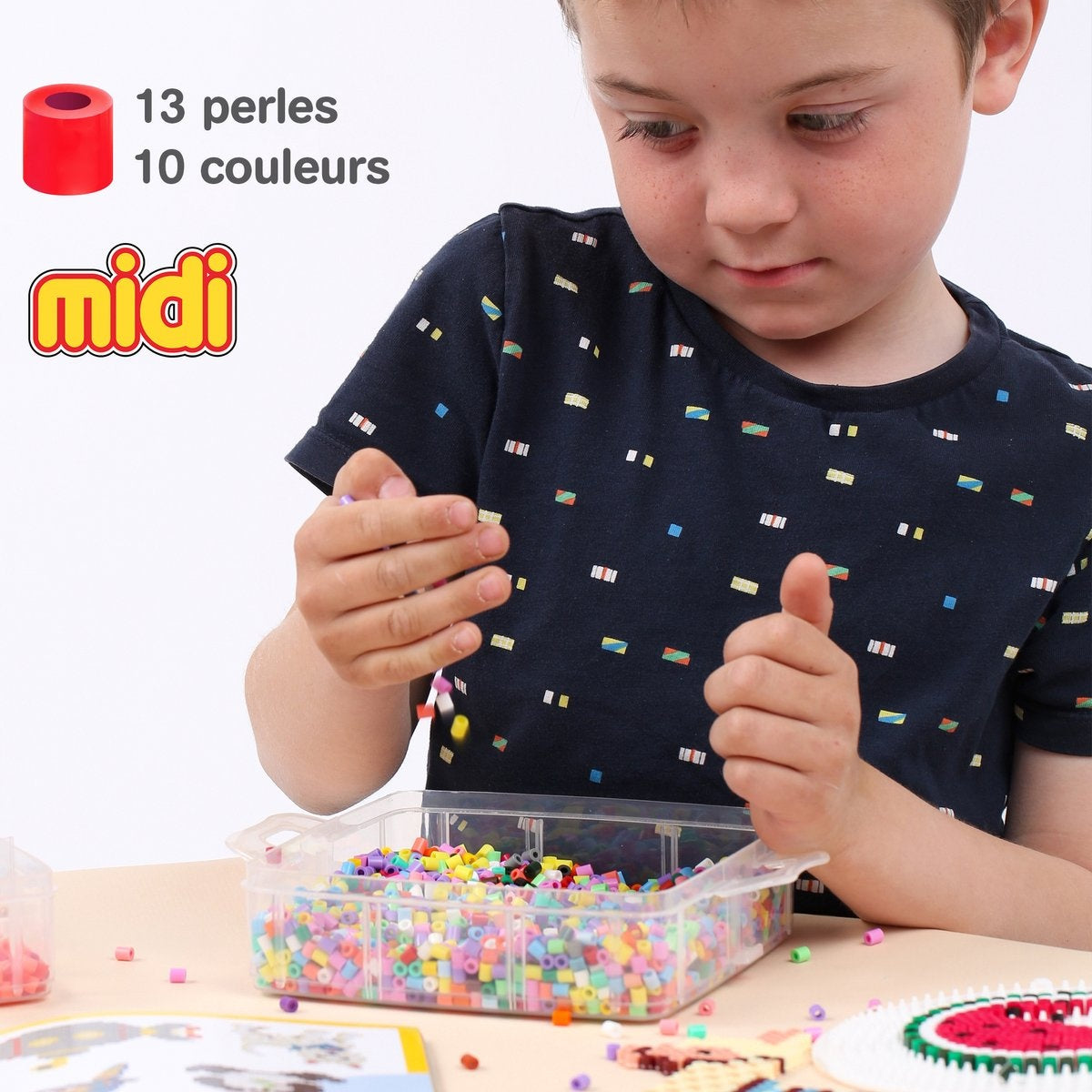 Hama – strijkkralen in een ton – 13000 kralen – creatief speelplezier