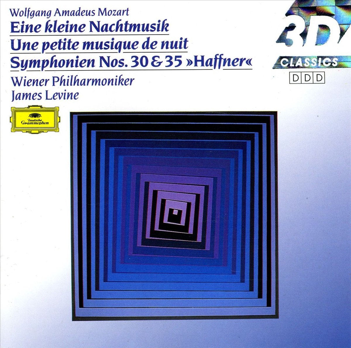 Mozart: eine kleine nachtmusik; symphonies nos. 30 & 35 "haffner" – CD