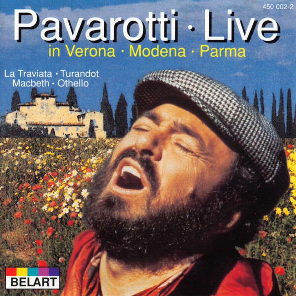 Pavarotti live in modema, veroma, parma – CD