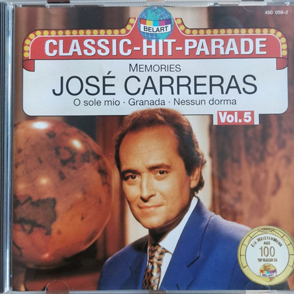 Jose carreras – classic hit parade volume 5 – CD