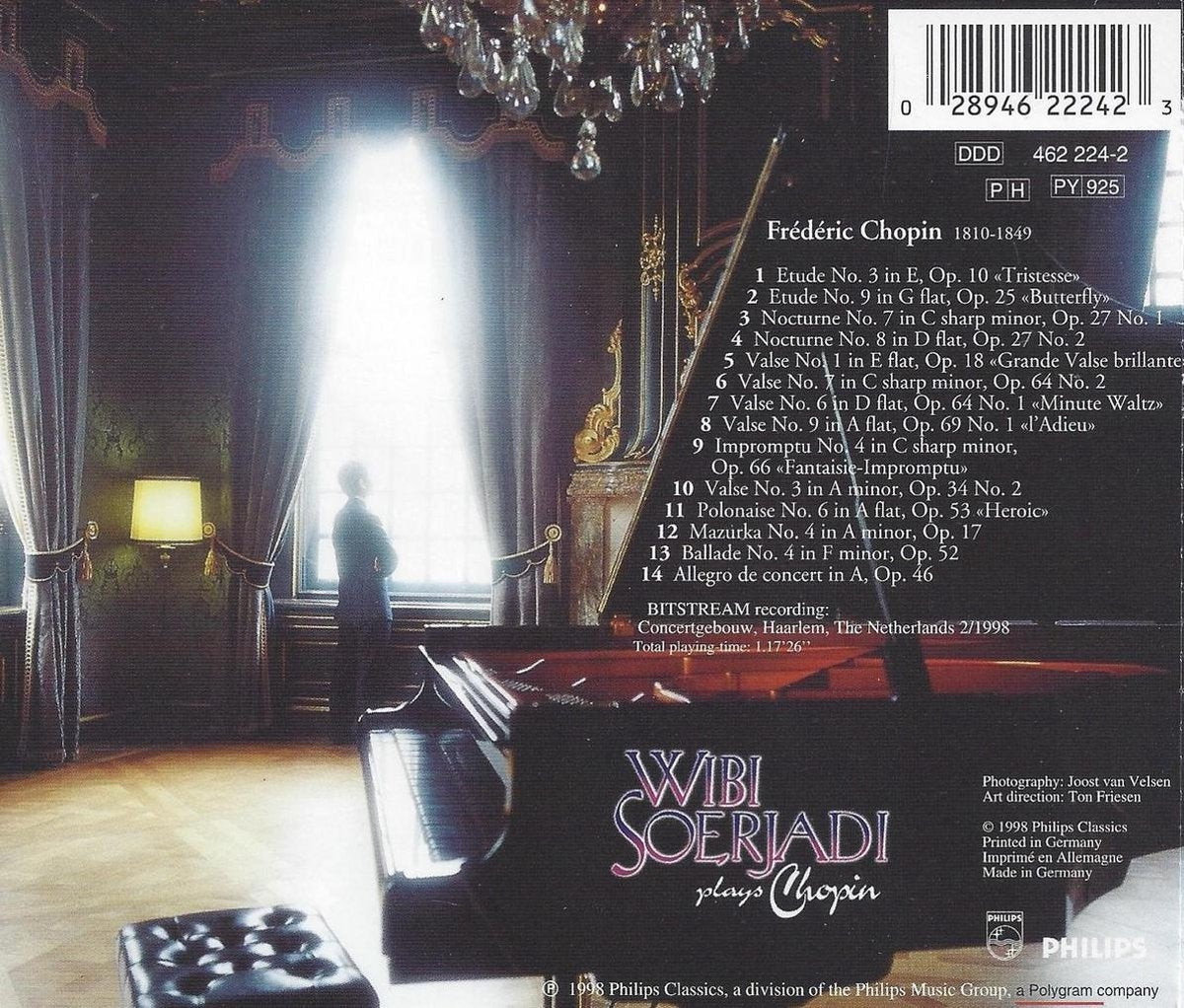 Plays chopin – CD