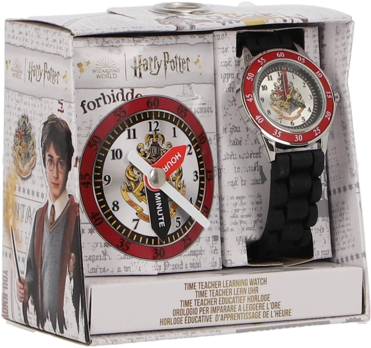 Accutime – Harry Potter – time teacher – educatief horloge – leer klokkijken – zwart