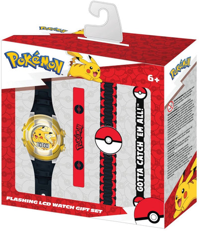 Accutime – lcd pokémon horloge met accessoires