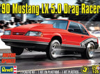 Revell modelbouwpakket auto – 14195 90 mustang lx 5.0 drag rr plastic – 1:25 – modelbouw