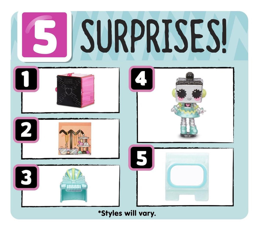 L.o.l. surprise verrassingsset tiny toys meisjes – 5-delig