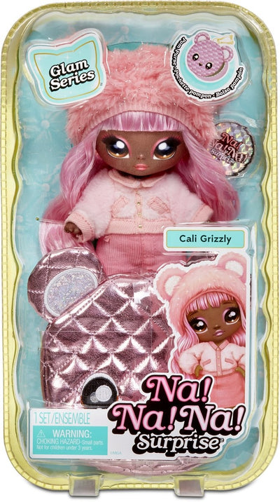 Na na na surprise 2-in-1 pom pop cali grizzly – glam serie