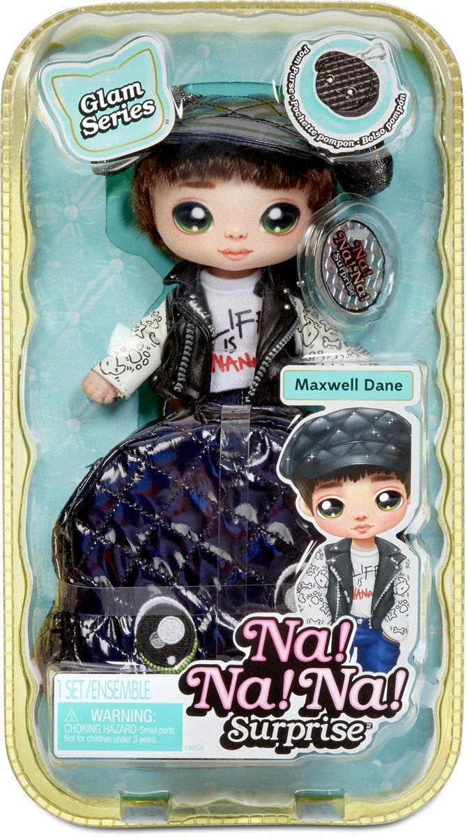 Na na na surprise 2-in-1 pom pop maxwell dane – glam serie
