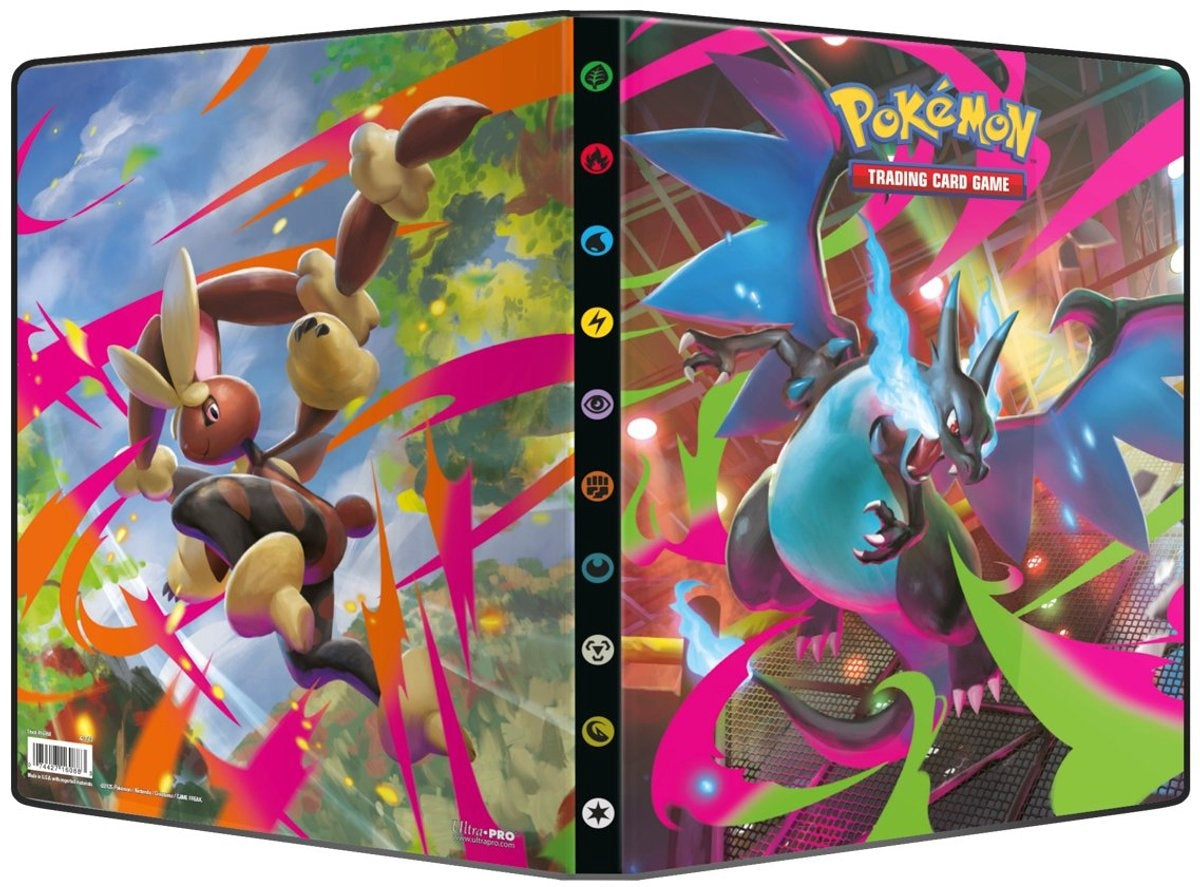 Pokémon mega evolution – phantasmal flames 9-pocket portfolio – zuur- en pvc-vrij