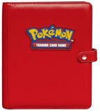 Pokémon premium red snap 4-pocket binder