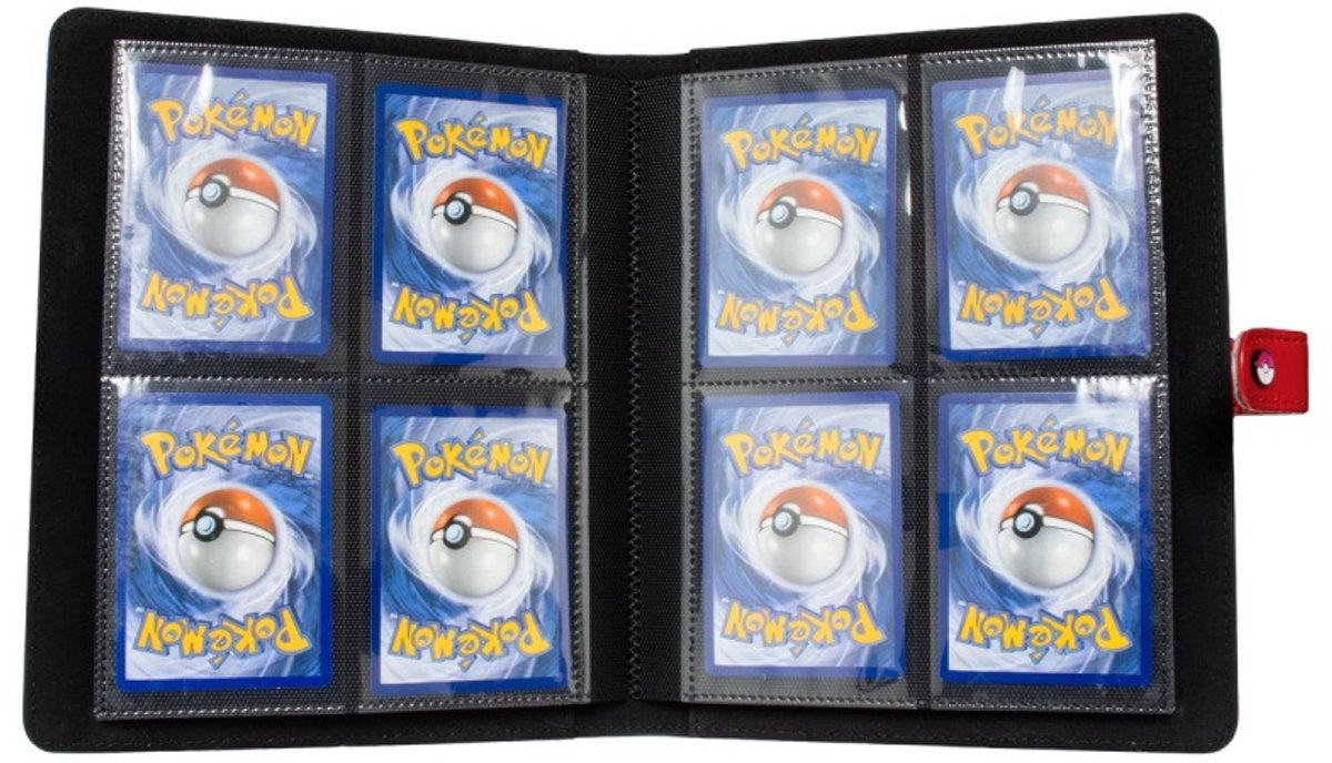 Pokémon premium red snap 4-pocket binder