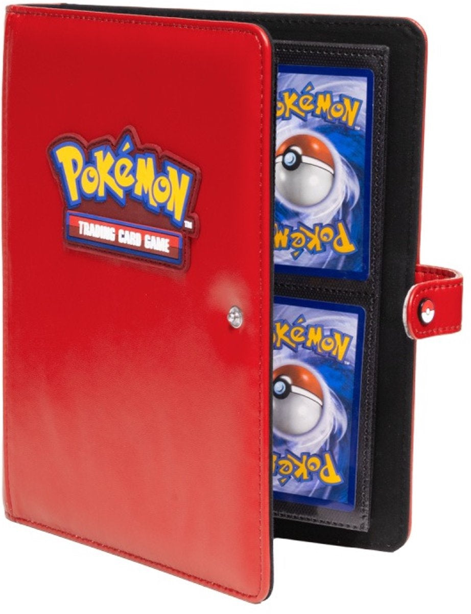 Pokémon premium red snap 4-pocket binder