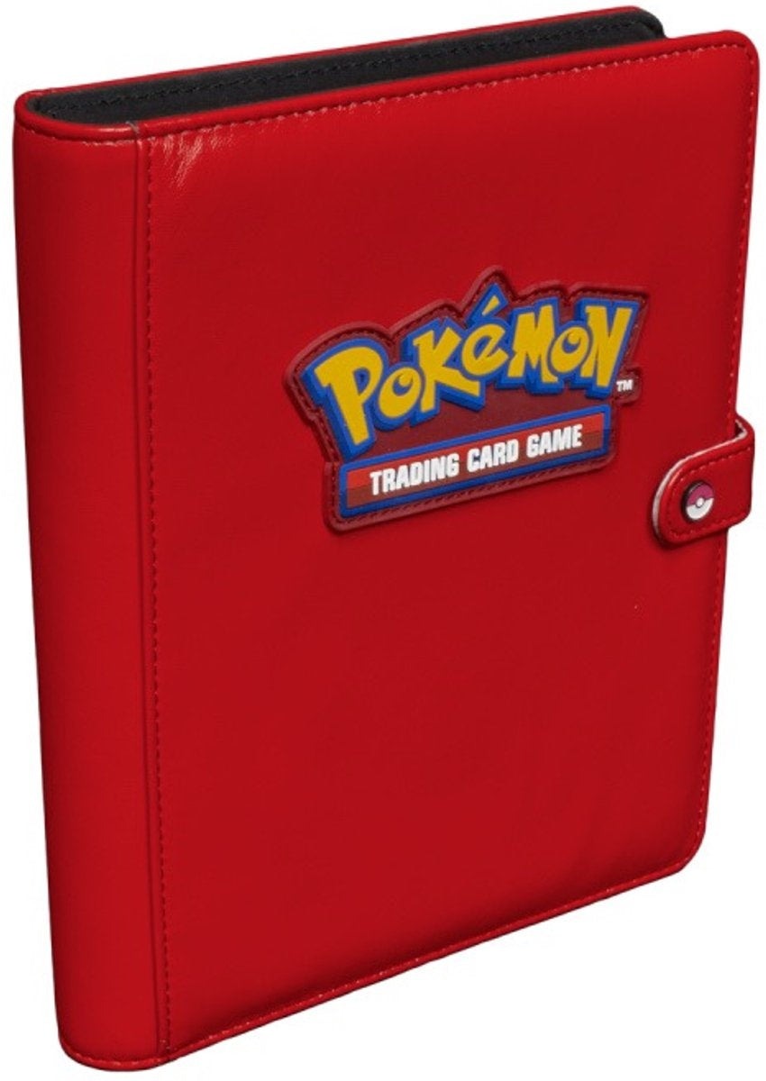 Pokémon premium red snap 4-pocket binder