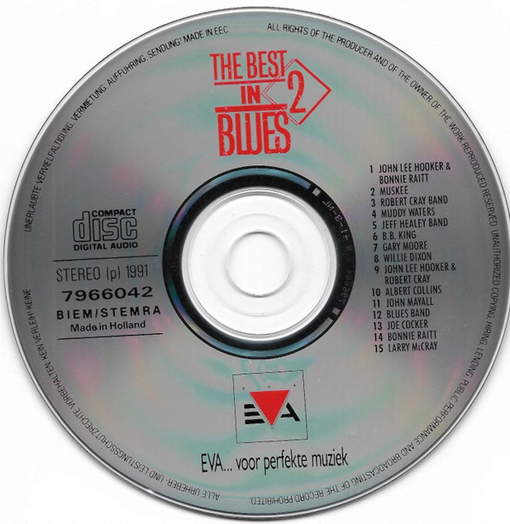 The best in blues 2 – eva tv CD 1991