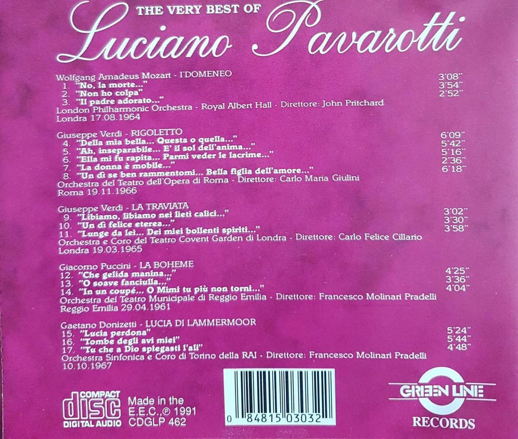 Luciano pavarotti – the very best of (CD)