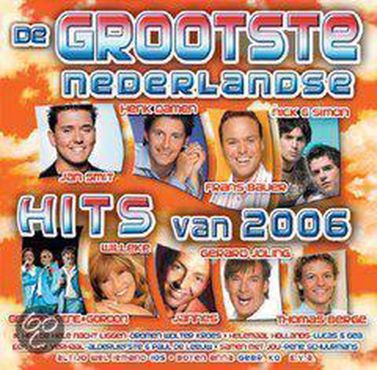 De grootste nederlandse hits van 2006 – CD